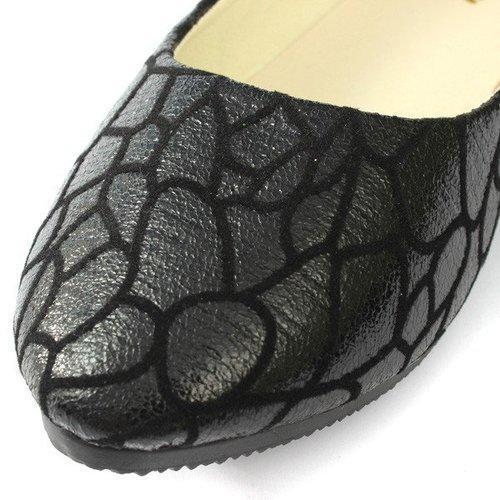 Fashion Stone Pattern Crack Leisure Flat Slip On Loafers