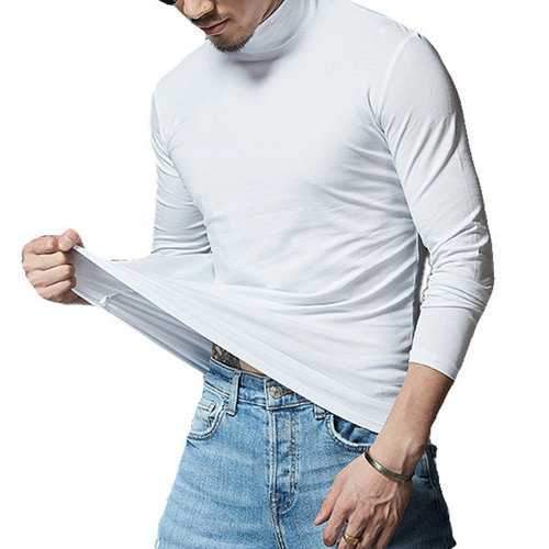 Solid Color Breathable Casual T-shirt