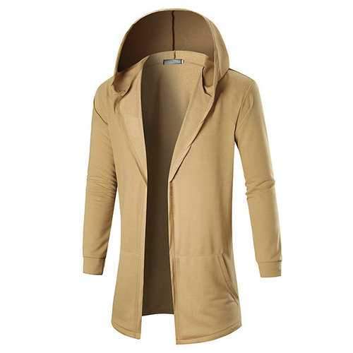 Slim Fit Casual Hooded Cardigans