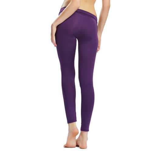 Women Ladies Plus Size Fitness Pants High Waist Stretch Leggings Gym Yoga Running Trousers Sportswear