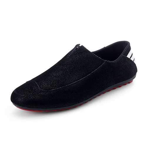 Men Shoes Flats Comfortable Soft Breathable Casual Outdoor Slip On Flats Loafers Shoes