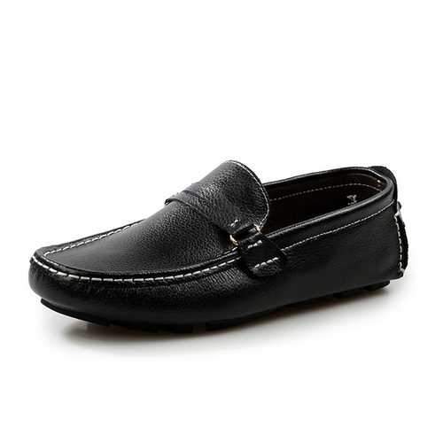 US Size 6.5-12 Men Leather Casual Driving Outdoor Soft Flats Loafers Shoes