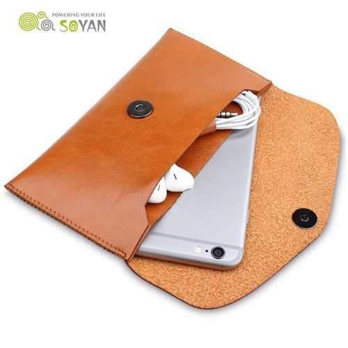 SOYAN Universal Multifunctional PU Leather Wallet Case Phone Bag Cover for under 6 inch Smartphone