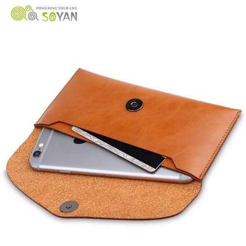 SOYAN Universal Multifunctional PU Leather Wallet Case Phone Bag Cover for under 6 inch Smartphone