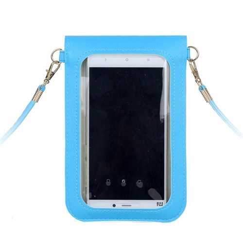 Multifunctional Tough Screenn Case Cat Umbrella Phone Bag Wallet Case for under 6-inch Smartphone