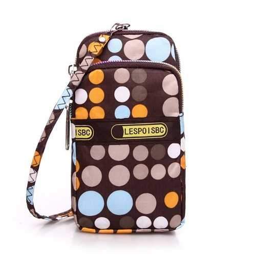 Tanghao Multifunctional Three-Layers Wallet Case Detachable Strap Sport Arm Bag for under 5.3 inches Phone