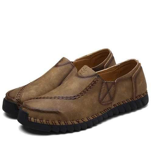 Men Casual Slip On Loafers Flats