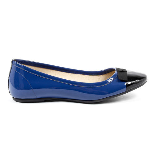 V 1969 Italia Womens Ballerina Blue GEMMA