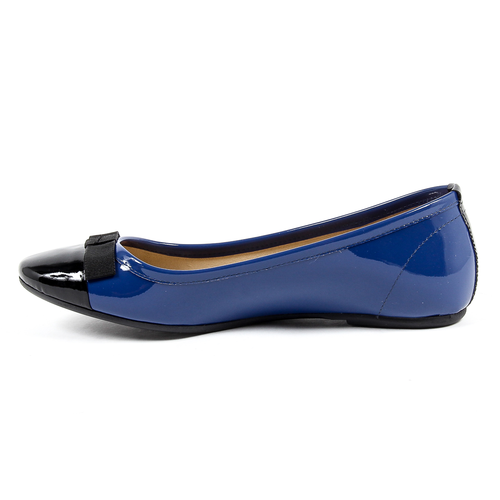 V 1969 Italia Womens Ballerina Blue GEMMA