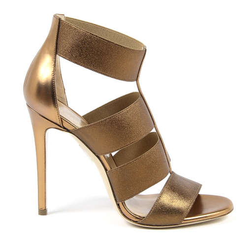 V 1969 Italia Womens Ankle Strap Sandal Bronze ELSA