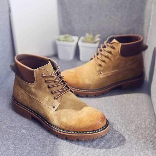 Comfy Casual Suede Boots for Men