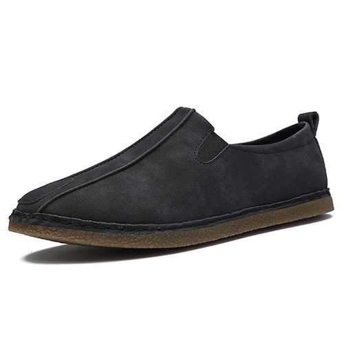 Men Comfortable Soft Sole Suede Loafers