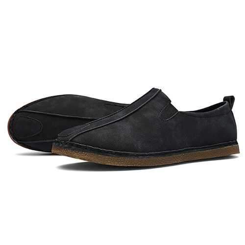 Men Comfortable Soft Sole Suede Loafers