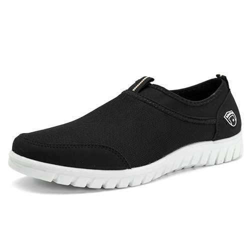 Men Soft Sole Sports Breathable Cloth Sneakers