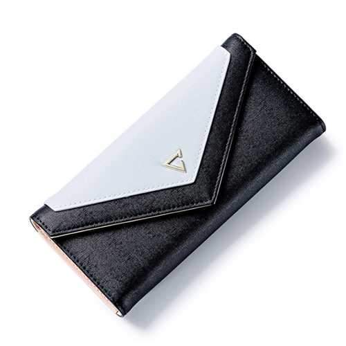 Universal Multi-layer Envelope Design Long Purse Phone Wallet Clutch Bag For Phone Under 5 inches