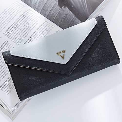 Universal Multi-layer Envelope Design Long Purse Phone Wallet Clutch Bag For Phone Under 5 inches