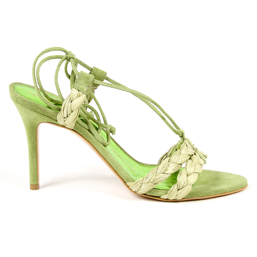 V 1969 Italia Womens Sandal Green LETITIA