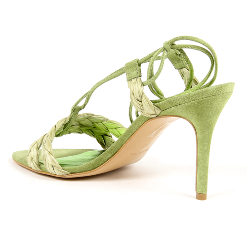 V 1969 Italia Womens Sandal Green LETITIA