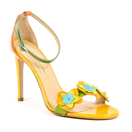 V 1969 Italia Womens Ankle Strap Sandal Multicolor CATALINA