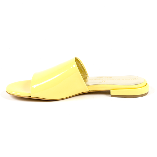 V 1969 Italia Womens Flat Sandal Yellow IZAR