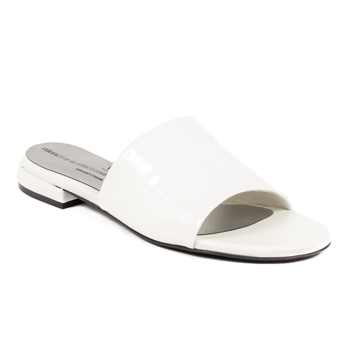 V 1969 Italia Womens Flat Sandal White IZAR