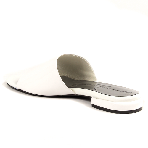 V 1969 Italia Womens Flat Sandal White IZAR