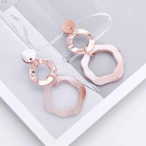 Fashion Dangle Geometry Acrylic Reputation Women Earrings