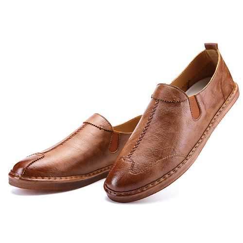 Banggood Shoes Men Casual Soft Genuine Leather Loafers