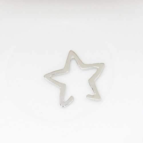 Punk Hollow Star Ear Clip for Women's Earring