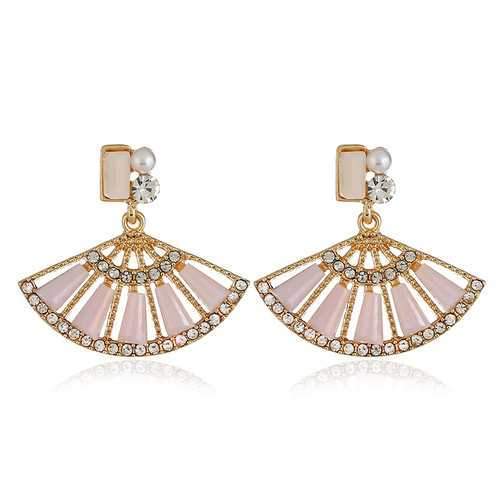 Elegant Rhinestones Dangle Earring Jewelry for Women