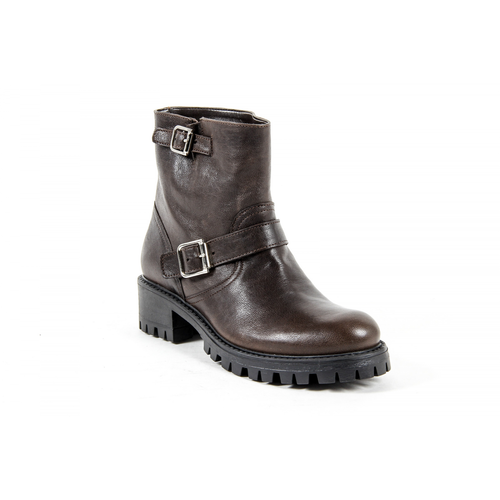 V 1969 Italia Womens Short Boot Brown AMALFI