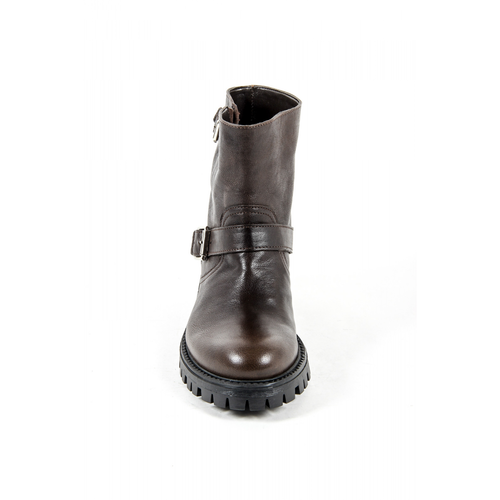 V 1969 Italia Womens Short Boot Brown AMALFI