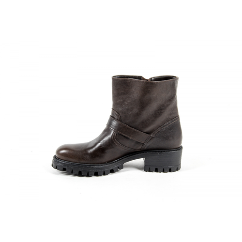 V 1969 Italia Womens Short Boot Brown AMALFI