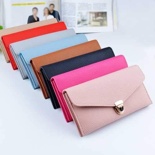 Women Large Capacity PU Leather Card Slots Wallet Pouch for Xiaomi Mobile Phone under 5.5 Inches