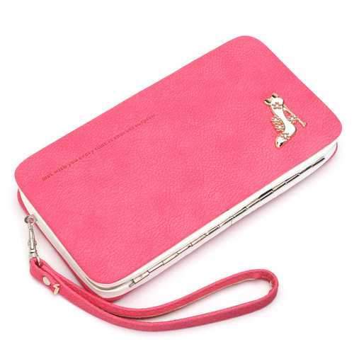 Universal High Heels Functional Phone PU Wallet Case Cover For Samsung Xiaomi Huawei Nubia