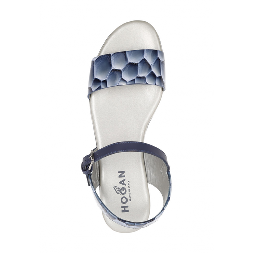 Hogan Womens Sandal Blue HXW1330Q93088RXU800