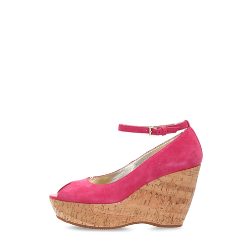 Hogan Womens Wedge Sandal Fuxia HXW2000I440CCR0M809