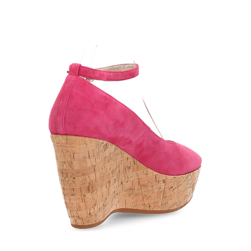 Hogan Womens Wedge Sandal Fuxia HXW2000I440CCR0M809