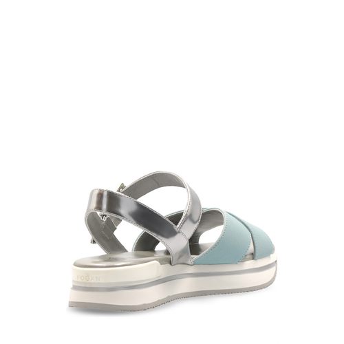 Hogan Womens Sandal Silver HXW2570R14088L1132F