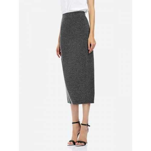 ZAN.STYLE Ankle Length Pencil Skirt - Black S