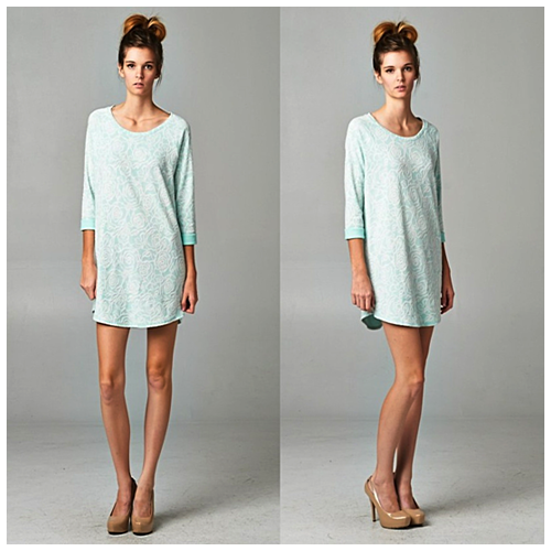 Rose Garden Tunic Dress CAPTURE THE SPRING