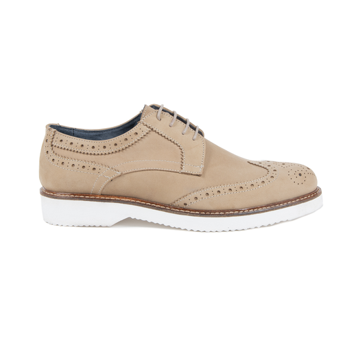 V 1969 Italia Mens Brogue Shoe Taupe HARRY