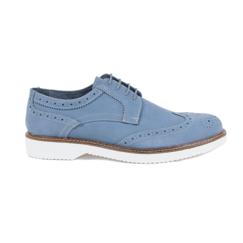 V 1969 Italia Mens Brogue Shoe Blue HARRY