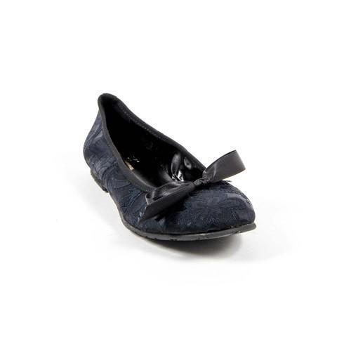 V 1969 Italia Womens Ballerina E08 TESSUTO BLU