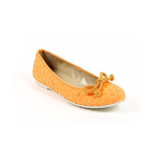 V 1969 Italia Womens Ballerina E08 TESSUTO ARANCIONE