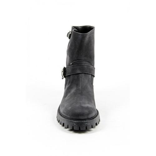 V 1969 Italia Womens Short Boot B1441 NABUK NERO