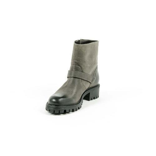 V 1969 Italia Womens Short Boot B1441 NABUK VERDE MILITARE