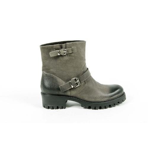 V 1969 Italia Womens Short Boot B1441 NABUK VERDE MILITARE