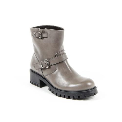 V 1969 Italia Womens Short Boot B1441 VITELLO GRIGIO