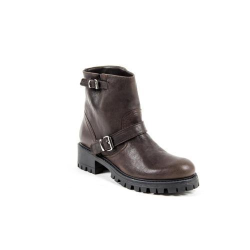 V 1969 Italia Womens Short Boot B1441 VITELLO T. MORO